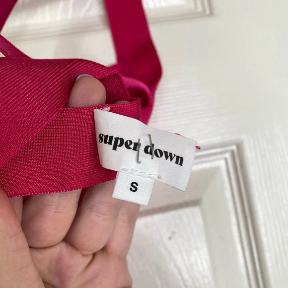 Superdown Pink Mini Pencil Skirt Set Night Out - Picture 8 of 13